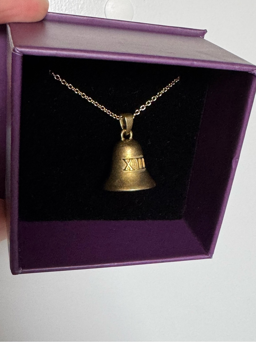 Taylor Swift Speak Now XIII Bell Necklace